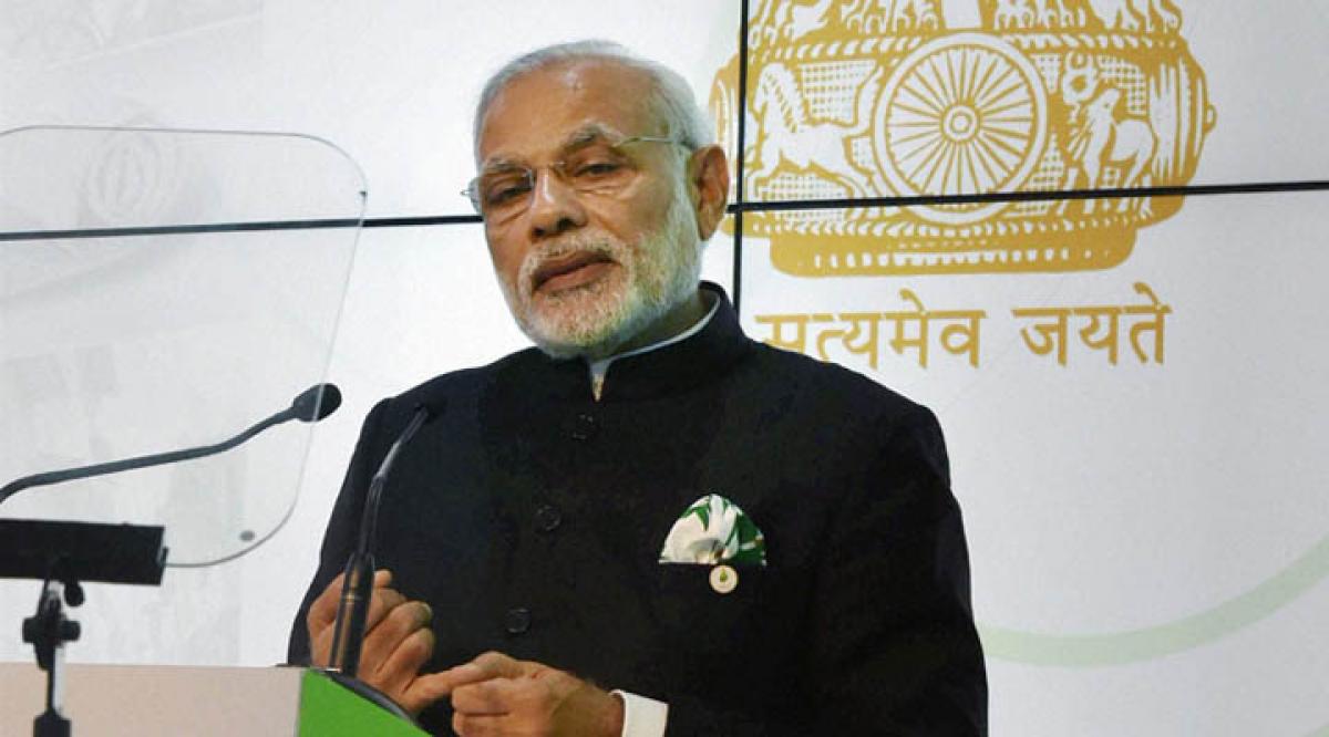 The world must turn to Sun to power our future: Modi in Paris